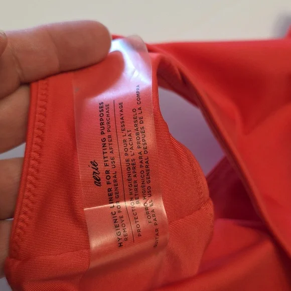 NWT Aerie Scoop Bikini Top Size XXS & Hi Cut Cheeky Bikini Bottom Size XS - Picture 12 of 15